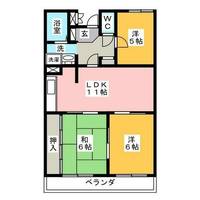 レジデンス高畑の間取り