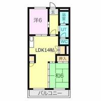 サンパーク手越の間取り