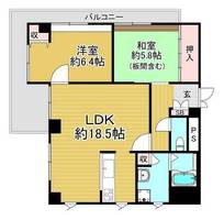 物件の間取り画像