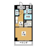 クレド城見通の間取り