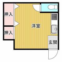 メゾン松虫の間取り