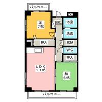 マーベラスⅠの間取り