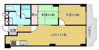 物件の間取り画像