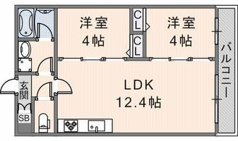 物件の間取り画像