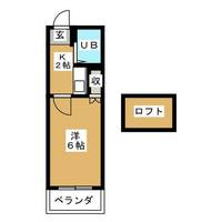 フローラ塩釜口の間取り
