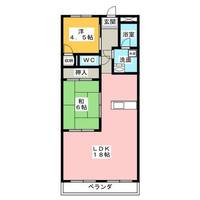 横吹小菅ビルの間取り