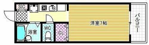 セジュールF A棟の間取り