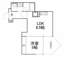 物件の間取り画像