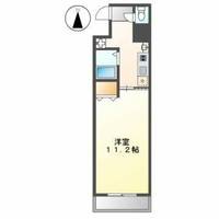 クレスト名駅西の間取り