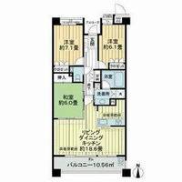 ライオンズヒルズ高峯参番館の間取り