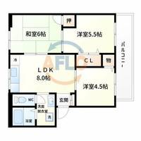 ファミーユ白鷺の間取り