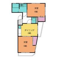 シャルマンⅡの間取り