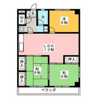 丸周マンションの間取り