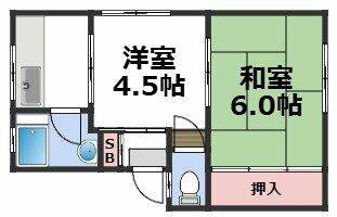 グリーンハイツの間取り