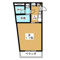シーズンコート塩釜駅前の間取り