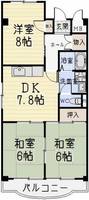 物件の間取り画像