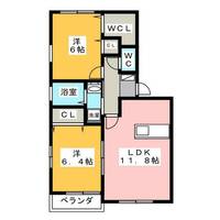 バタバーⅡの間取り
