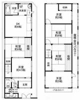 大阪府堺市北区金岡町(一戸建)の賃貸物件の間取り