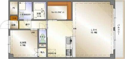 物件の間取り画像
