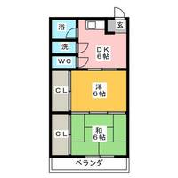 日興ハイツの間取り