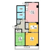 ハイムあいざわの間取り
