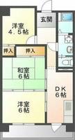 久納ビル207の間取り