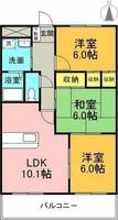 物件の間取り画像
