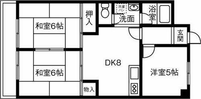 物件の間取り画像