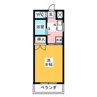 コーポラス旭丘の間取り