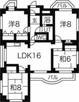 物件の間取り画像