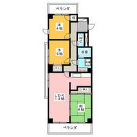 グランドメゾン平安通Ⅱの間取り