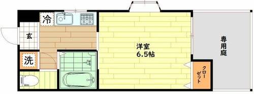 メロディコート北通りの間取り
