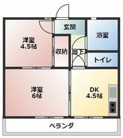 サンハイツの間取り
