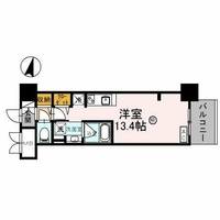 PONTE CIELO608の間取り