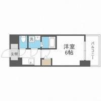 エスリードレジデンス梅田マークスの間取り
