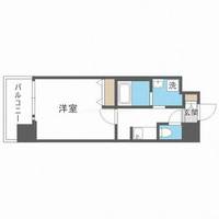 サムティ北梅田VESSELの間取り