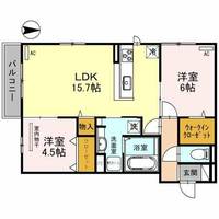 大阪府堺市西区鳳北町8丁(アパート)の賃貸物件の間取り