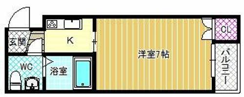 ラ・コート天美東の間取り