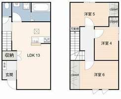 物件の間取り画像