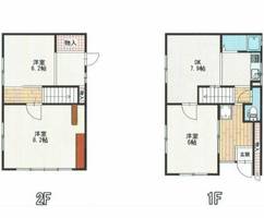 愛知県名古屋市南区寺崎町(一戸建)の賃貸物件1の間取り