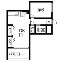 ピアネーズ桜の間取り