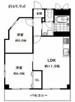 物件の間取り画像