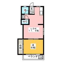 大成ハイツの間取り