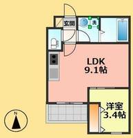物件の間取り画像