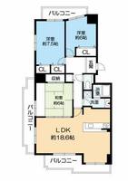 物件の間取り画像