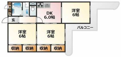 物件の間取り画像
