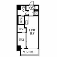 サニーハウス南堀江の間取り