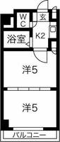 オアシス日向の間取り
