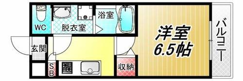 アッシュメゾン平野EASTの間取り