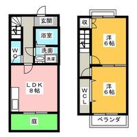 DUPLEX国王312D棟の間取り